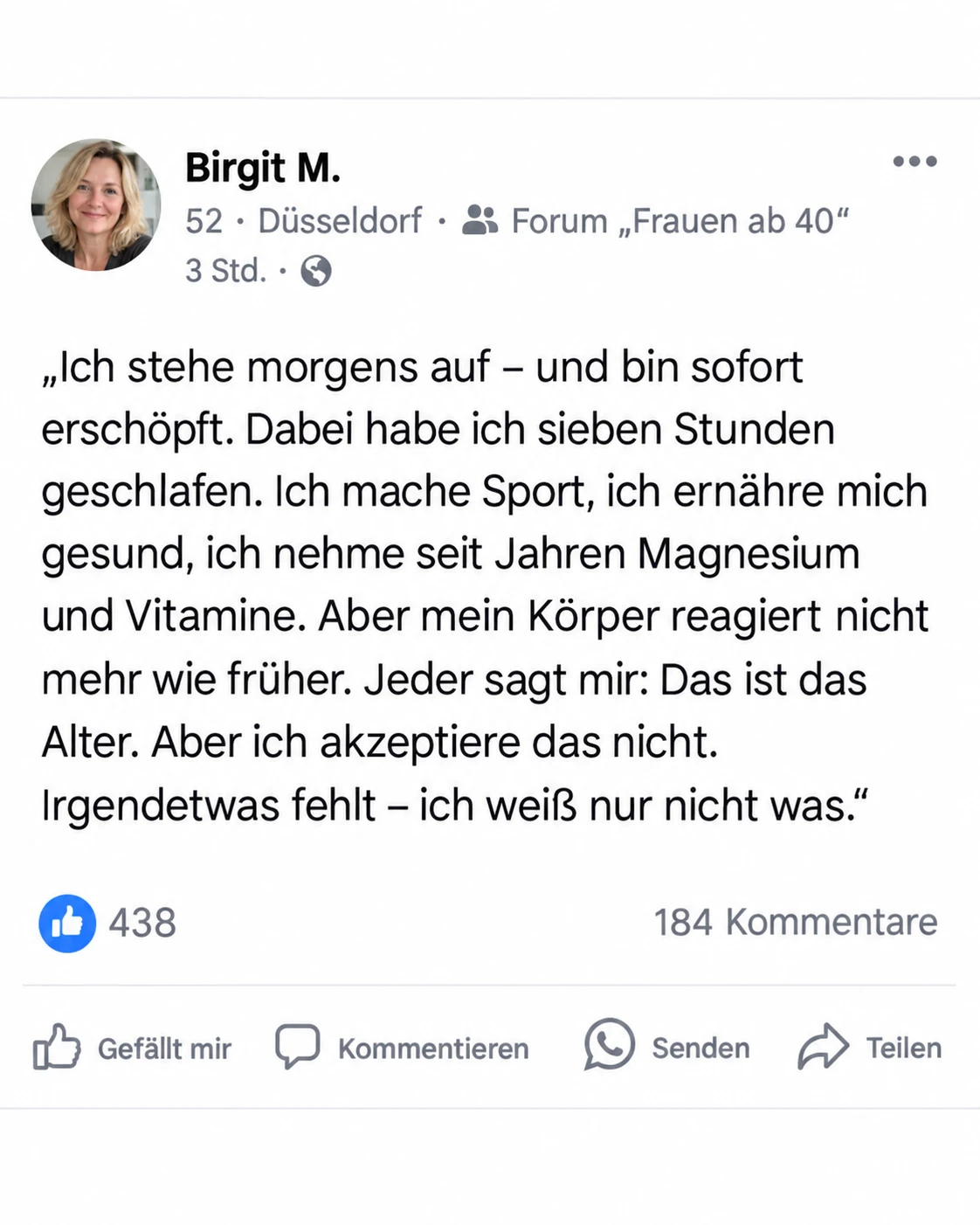 Forumspost von Birgit M.